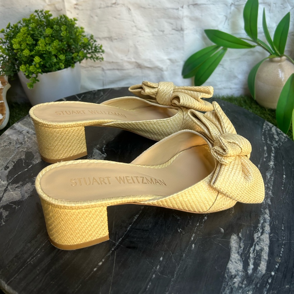 Stuart Weitzman M Loveknot 50 Block Slide Women S… - image 6